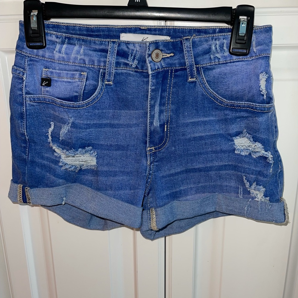 KanCan jean shorts‎ W3 25 distressed